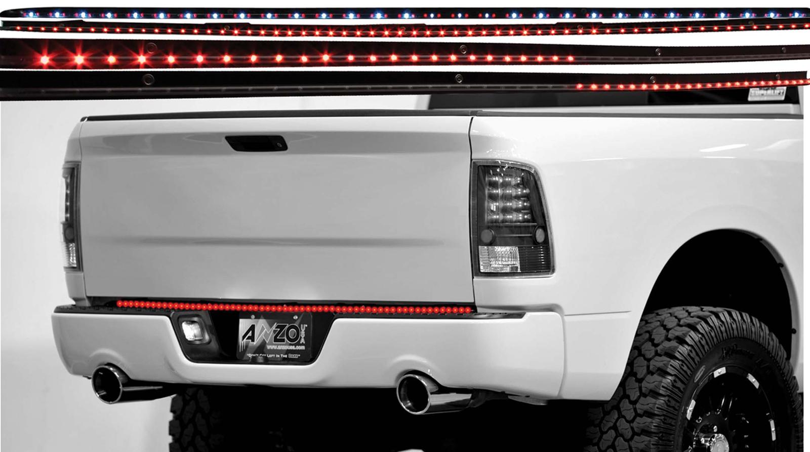 Anzo 60" LED Clear 5-Function Tailgate Light Bar - Click Image to Close